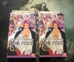 Bandai One Piece Card Game Starter Deck ST-05 Film Edition x2 English Shanks - Image 1