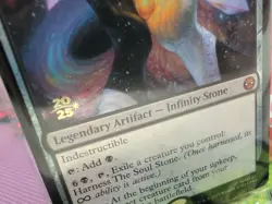 The Soul Stone Marvel's Spider-Man Foil Prerelease Stamp (SEALED) - Image 2