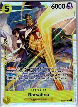 Borsalino EB04-058 SR Adventure on Kami's Island - One Piece Card - NM - Image 1