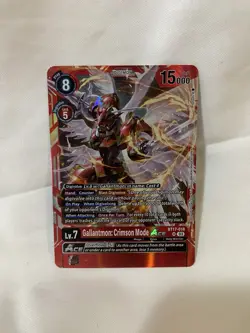 Gallantmon: Crimson Mode Ace - BT17-018 SR - Foil - Digimon Card Game - Image 1