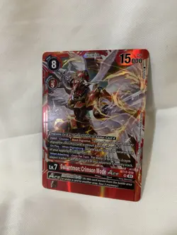 Gallantmon: Crimson Mode Ace - BT17-018 SR - Foil - Digimon Card Game - Image 2