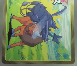 Japanese Pokemon TOP Topsun VS GS Battle Card No. 128 Tauros VS Heracross GD - Image 4