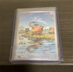 Pokemon Cufant 076/064 SV Shrouded Fable Illustration Rare Holo Card - Image 1