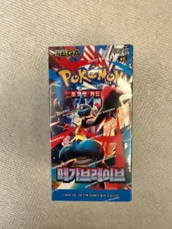 Pokemon Card Mega Brave Korean Booster Box 1 BOX Factory Sealed - Image 1