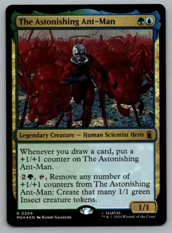 The Astonishing Ant-Man 204 Marvel Super Heroes Magic: The Gathering Foil NM - Image 1