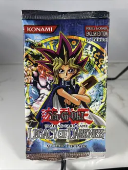 2003 Yu-Gi-Oh! Legacy of Darkness 1st Edition FACTORY SEALED - Image 1