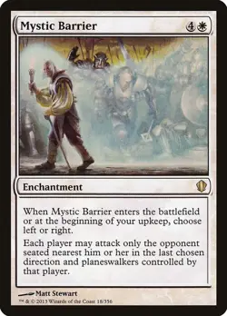 LP - Mystic Barrier - 18 - Commander 2013 - Image 1