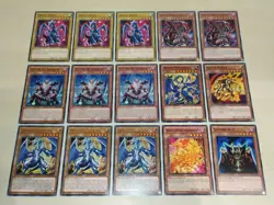 DECK DRAGO - ARMATO OSCURO - MONTAGGIO - LUCEPULSAR - SIGNORE DI D. – YU-GI-OH - Image 1
