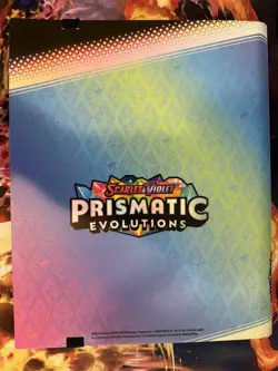 Pokemon TCG Scarlet & Violet Prismatic Evolutions "BINDER ONLY" 2025 - Image 2