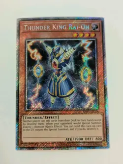 Yu-Gi-Oh! Thunder King Rai-Oh - RA03-EN206 - Platinum Secret - 1st Ed - LP+ - Image 1