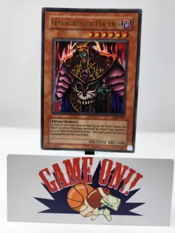 YuGiOh Dark Ruler Ha Des LOD-001 Unlimited Legacy of Darkness Ultra Rare MP - Image 1