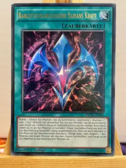 Rangsteigerungszauber Barians Kraft MP14-DE036 Ultra Rare Deutsch EX YUGIOH - Image 1