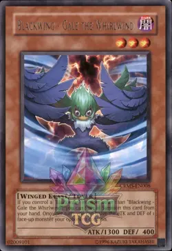 Blackwing - Gale the Whirlwind rare CRMS-EN008 Yugioh - Image 1