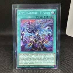 Yu-Gi-Oh Lev Shaddoll Fusion BLGG-EN024 1st Ed Secret Rare Holo EN 2020 NM/M - Image 1