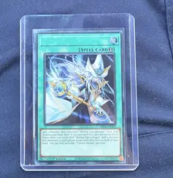 YuGiOh Spell Future Silence MP25-EN193 1st Edition Ultra Rare Misprint NO NAME! - Image 1