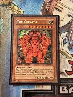 YuGiOh! EEN-ENSE2 The Creator Limited Edition Secret Rare VLP - Image 2