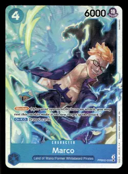 One Piece TCG Premium Booster -The Best- Vol. 2 #PRB02-008 Marco - Image 1