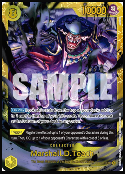 Marshall D Teach OP16-119 SEC One Piece NM - Image 1