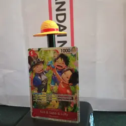 One Piece TCG | Ace & Sabo & Luffy | OP13-007 | SR | mint | English - Image 2