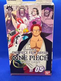 SEALED One Piece Starter Deck 5: Film Edition ST05 Uta Shanks - Image 1