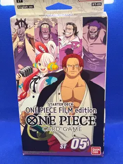 SEALED One Piece Starter Deck 5: Film Edition ST05 Uta Shanks - Image 2