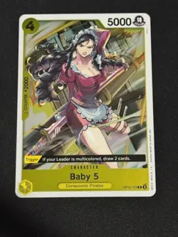 Baby 5 OP12-112 - One Piece TCG: Legacy of the Master - Rare Foil - English - Image 1