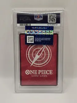 One Piece Monkey D. Luffy ST13-003 BVB Borussia Dortmund Match Day 25 PSA 10 ENG - Image 2