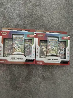 Pokemon TCG First Partner Illustration Collection, Series 2 Sealed x2 - Image 1