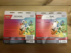 2x Pokemon TCG: First Partner Illustration Collection Series 2 BRAND NEW SEALED - Image 2