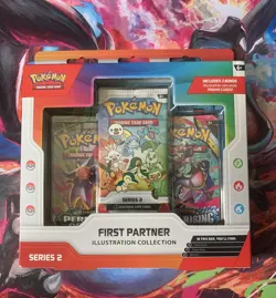 Pokemon TCG First Partner Illustration Collection Series 2 Sealed - Image 1