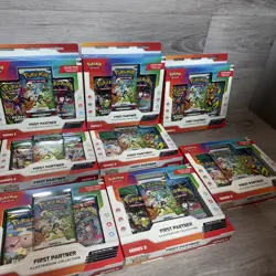 Pokemon First Partner Illustration Collection Series 2, Lot Of 11. New/Sealed - Image 4