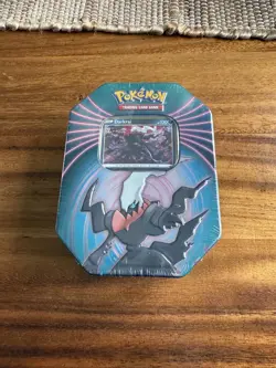 Pokemon TCG 2021 Knockout Darkrai Tin - 3 Packs 820650809859 - Image 1