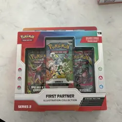 Pokemon TCG First Partner Illustration Collection Series 2 Sealed - Image 1