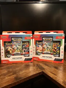 Pokemon First Partner Illustration Collection, Series 2 Booster Boxes Sealed x2 - Image 1