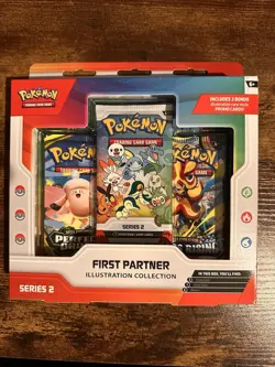 Pokemon First Partner Illustration Collection, Series 2 Booster Boxes Sealed x2 - Image 2