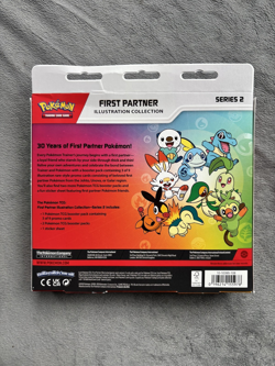 Pokemon TCG First Partner Illustration Collection Series 2 Sealed Box Damage - Image 2