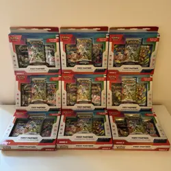 Pokemon TCG- 9x First Partner Illustration Collection Series 2 New & Sealed - Image 1