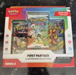 Pokemon TCG First Partner Illustration Collection Series 2 Box Sealed New - Image 1