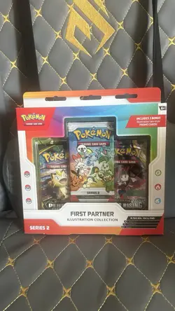 Pokemon TCG First Partner Illustration Collection Series 2 Sealed Box - Image 1