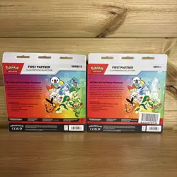 2x Pokemon TCG: First Partner Illustration Collection Series 2 BRAND NEW SEALED - Image 2