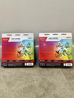 Pokemon TCG First Partner Illustration Collection Series 2 - New & Sealed X2 - Image 2