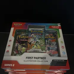 3x Pokemon TCG First Partner Illustration Collection Series 2 BRAND NEW SEALED - Image 3