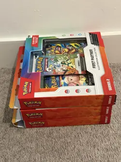 3x Pokemon TCG First Partner Illustration Collection Series 2 Brand New Sealed - Image 4