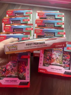 Pokemon TCG First Partner Illustration Collection Series 2 Brand New Sealed x 12 - Image 4