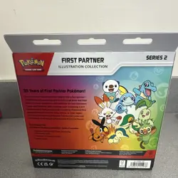Pokemon TCG First Partner Illustration Collection Series 2 Sealed Promo 3 Cards - Image 2