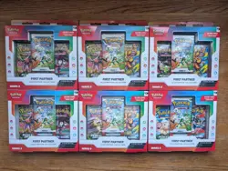 Pokemon TCG First Partner Illustration Collection Series 2 - Sealed x6 - Image 1