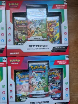 Pokemon TCG First Partner Illustration Collection Series 2 - Sealed x6 - Image 4