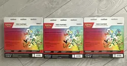 Pokemon TCG First Partner Illustration Collection Series 2 Sealed x3 - Image 2