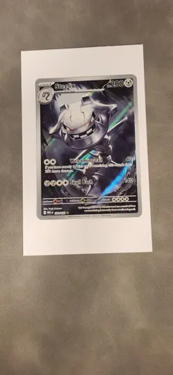 Steelix 150/132 Mega Evolution Pokemon TCG Card - Image 1