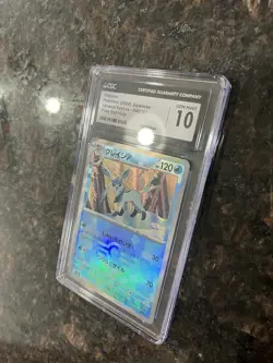 Glaceon 040/187 SV8a Pokeball Reverse Holo Pokemon Trading Card Game | CGC 10 - Image 5